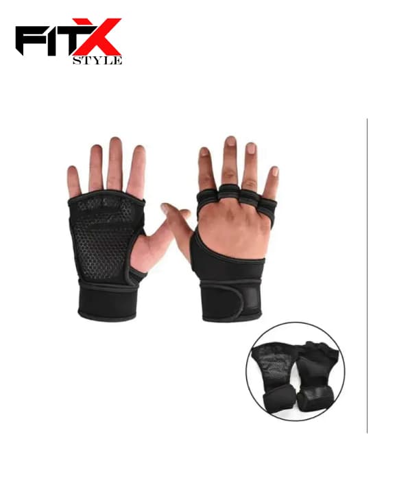 Workout Gloves with Wrist Support for Gym Workouts, Pull Ups Gym & Fitness Gloves