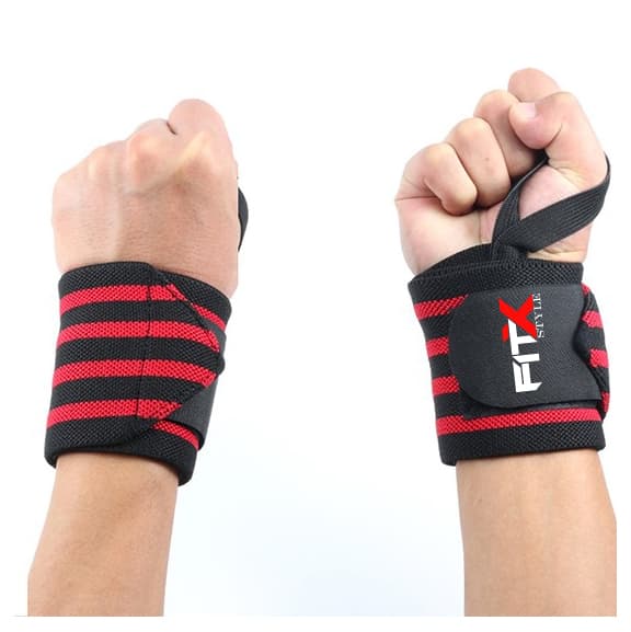 Wrist Band, Hand Wraps for Gym Workout Wrist Support for Gym Straps for Men , Women - 1 Pair