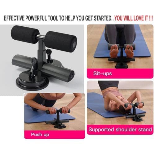 Suction Mini Sit-Up Bar β Double Bar Abdominal Trainer