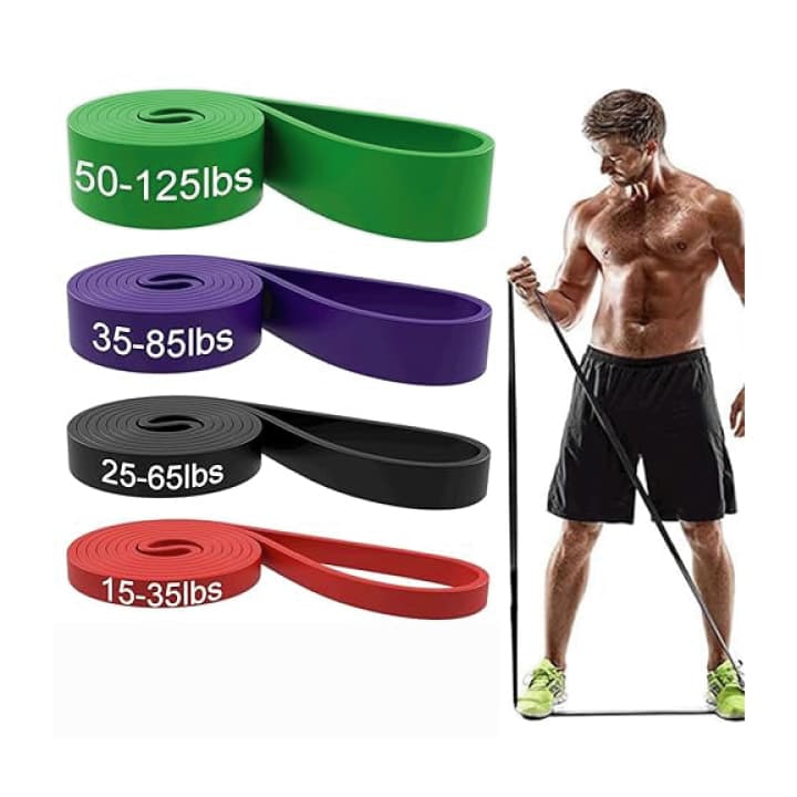 Heavy Duty Resistance Pull Up Bands Assisted Weight Lifting Fitness Exercise